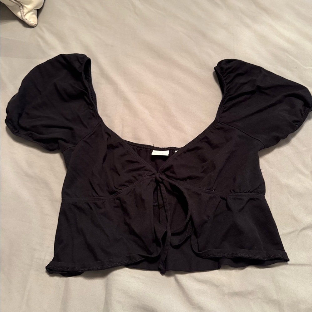 Sunday Best Elegant Black Blouse